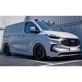 Ford Transit Custom MK2 2024 on Trapezoid Side Bars SWB In Gloss Black